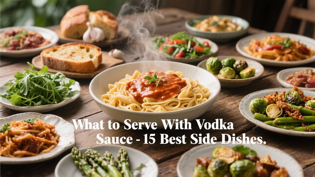 side dishes for vodka sauce