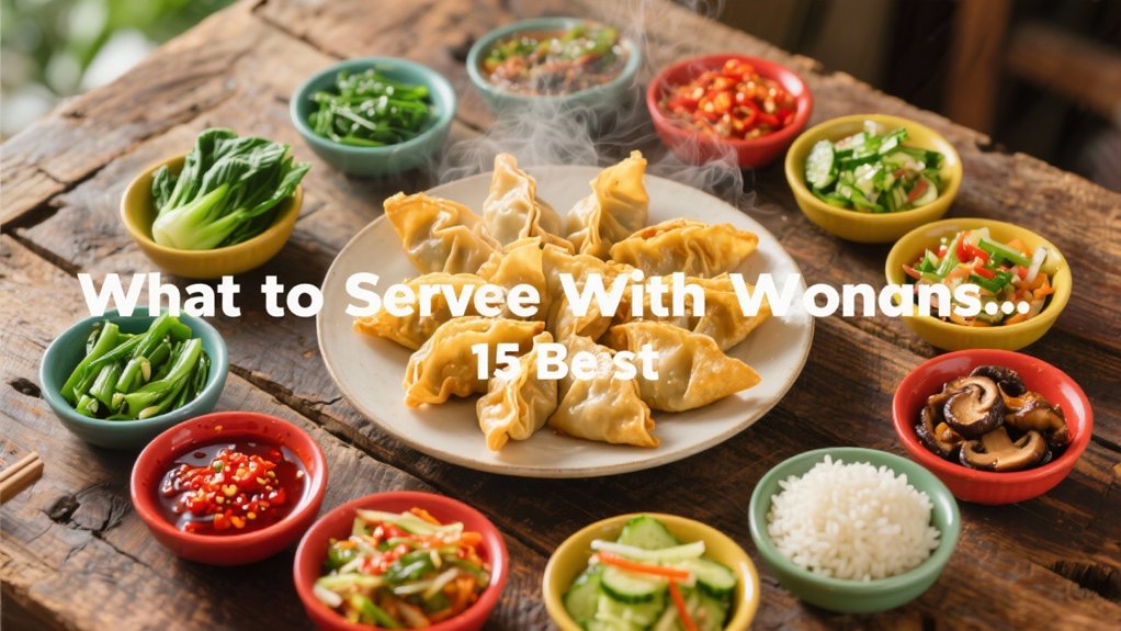 side dishes for wontons