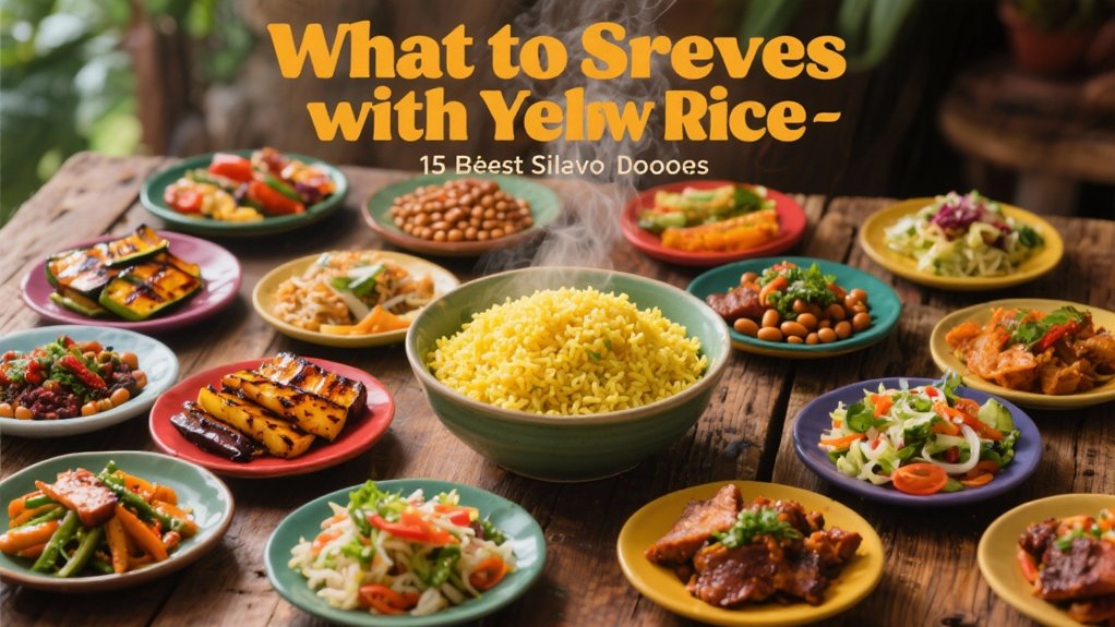 side dishes for yellow rice