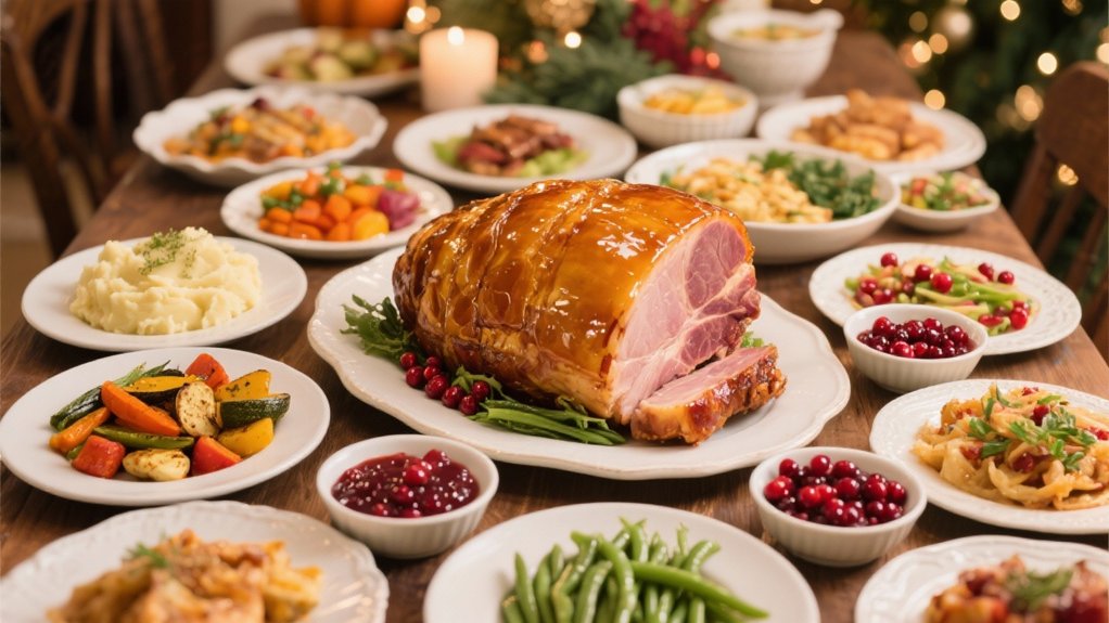 sides to complement glazed ham
