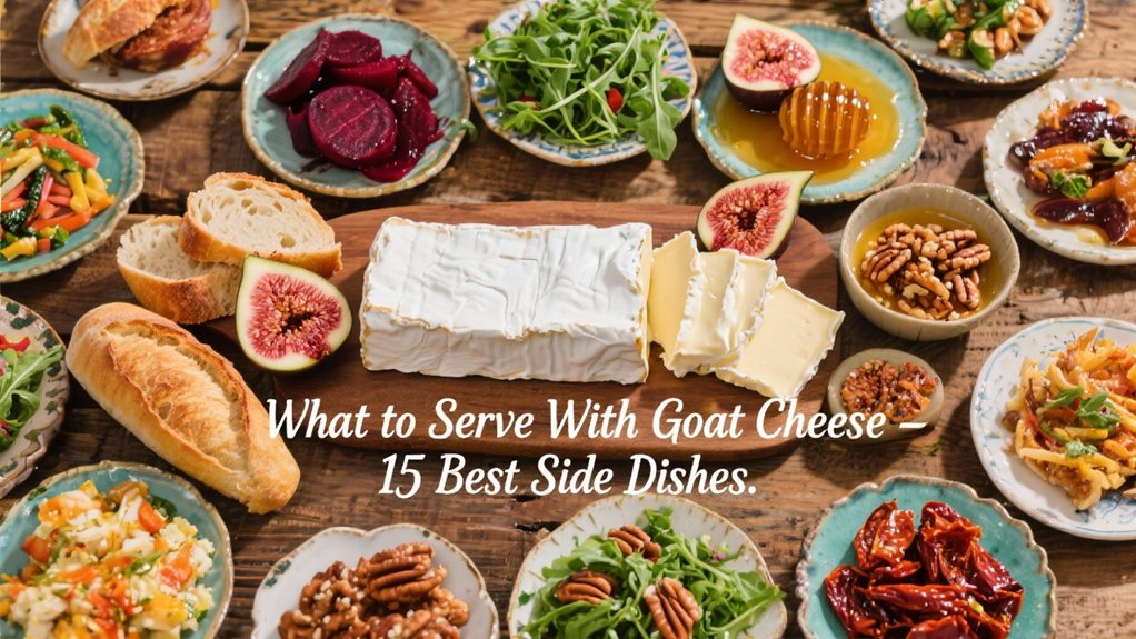 sides to complement goat cheese