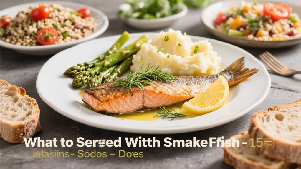 smoked trout side dish ideas