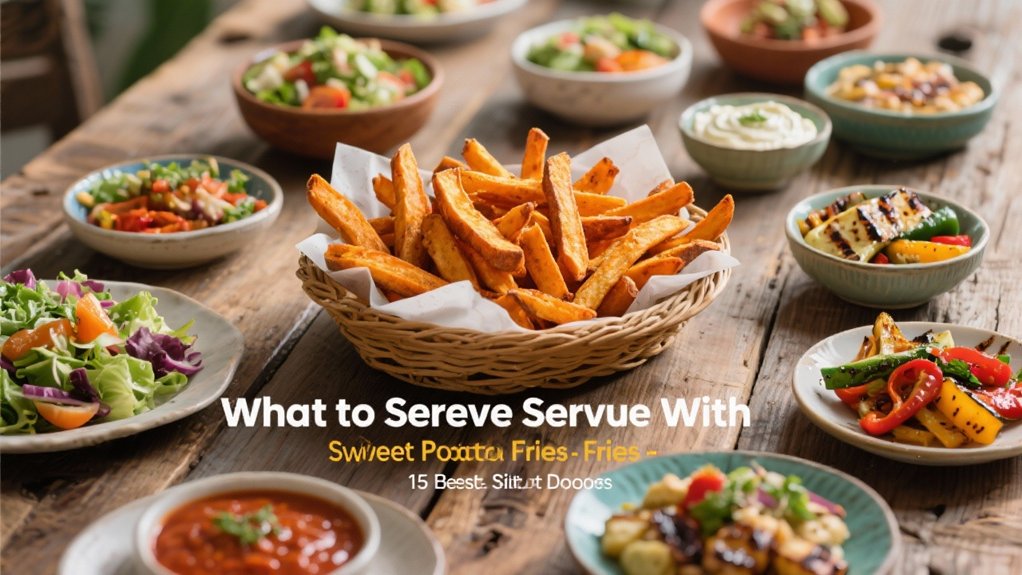 sweet potato fries pairings