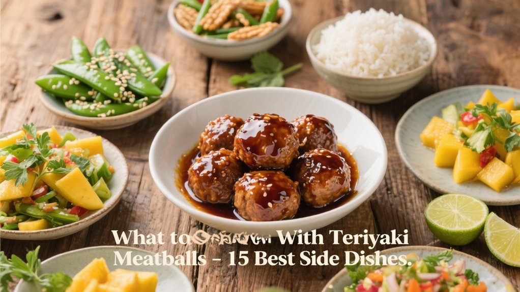 teriyaki meatballs side dish ideas