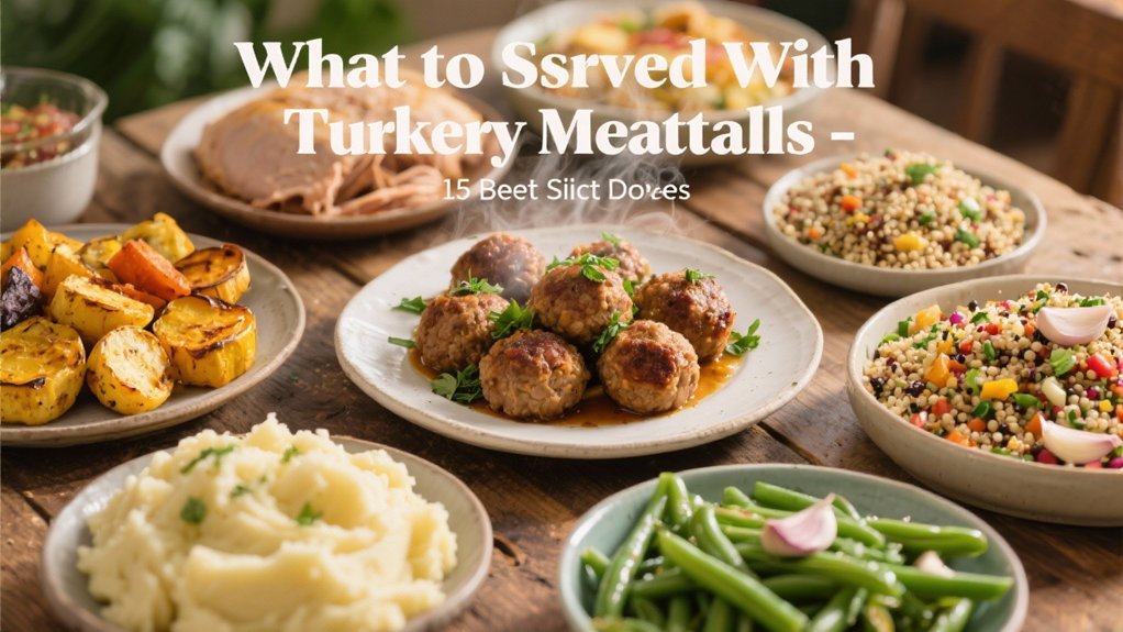 turkey meatball side dishes