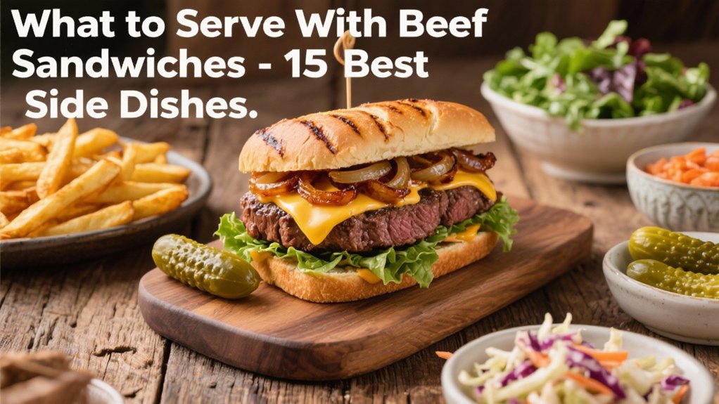 beef sandwiches side dish ideas