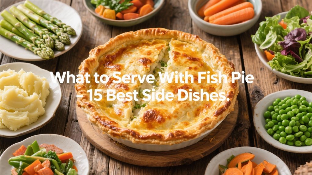 best sides for fish pie