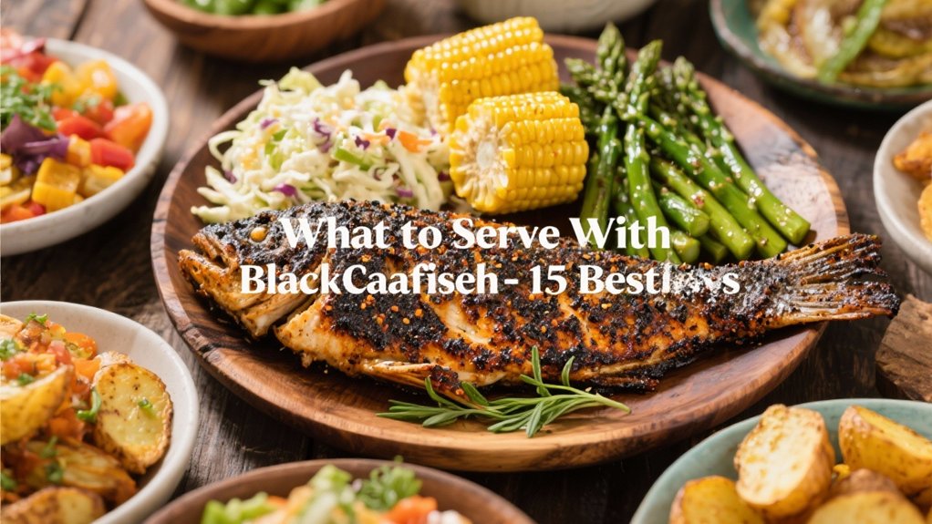 blackened catfish side dishes