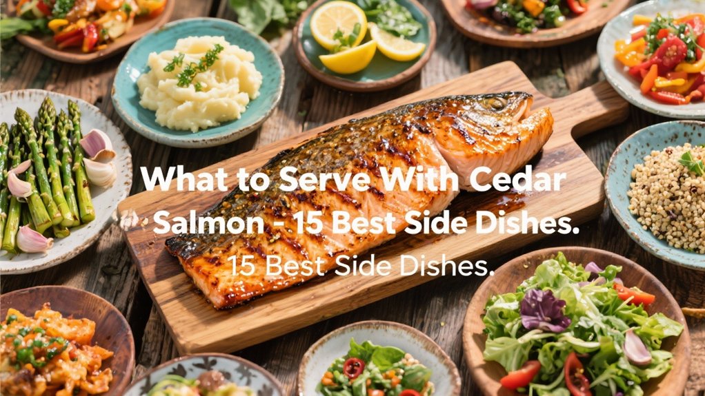 cedar plank salmon side dishes