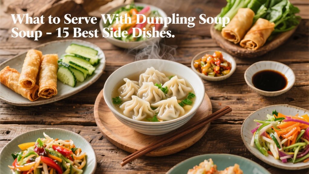 delicious sides for dumpling soup