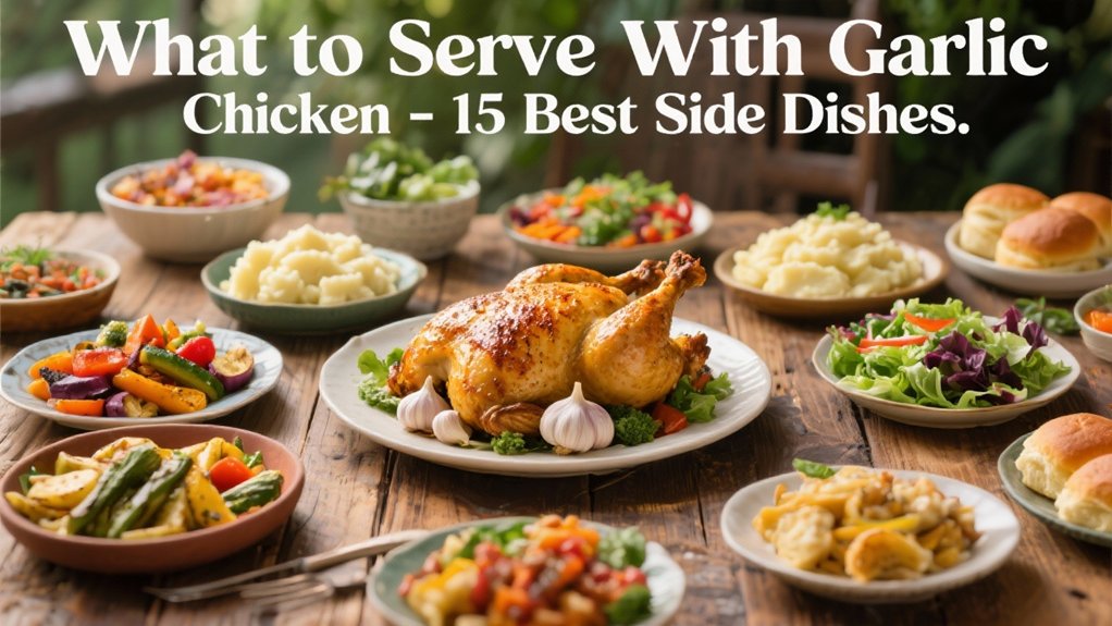 garlic chicken side dishes