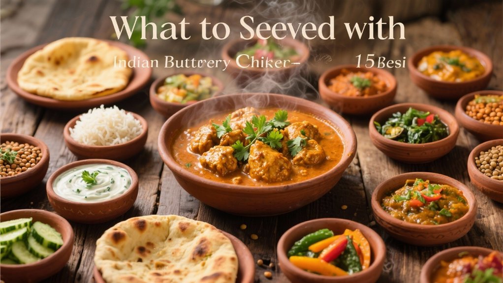 side dishes for butter chicken