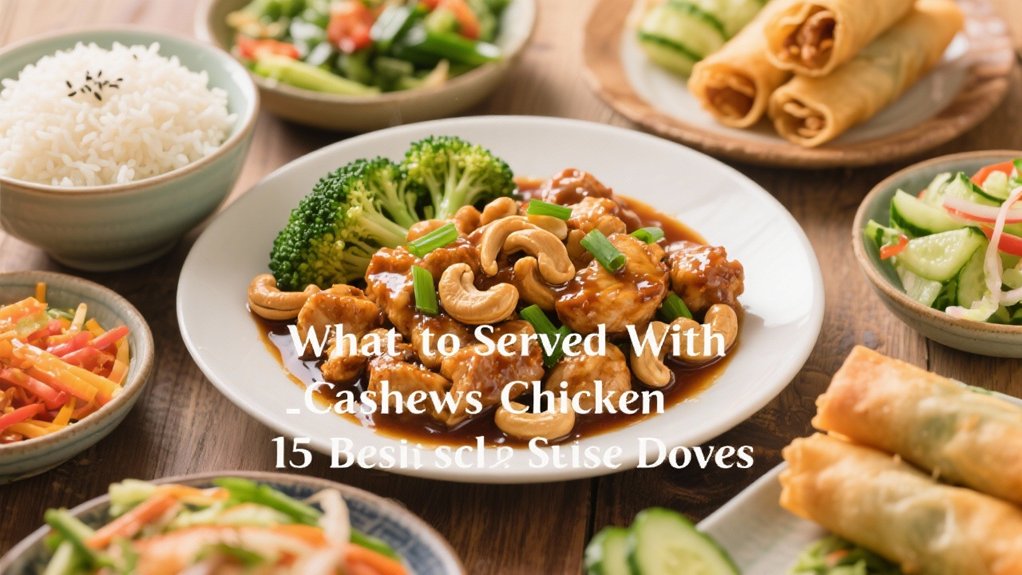 side dishes for cashew chicken