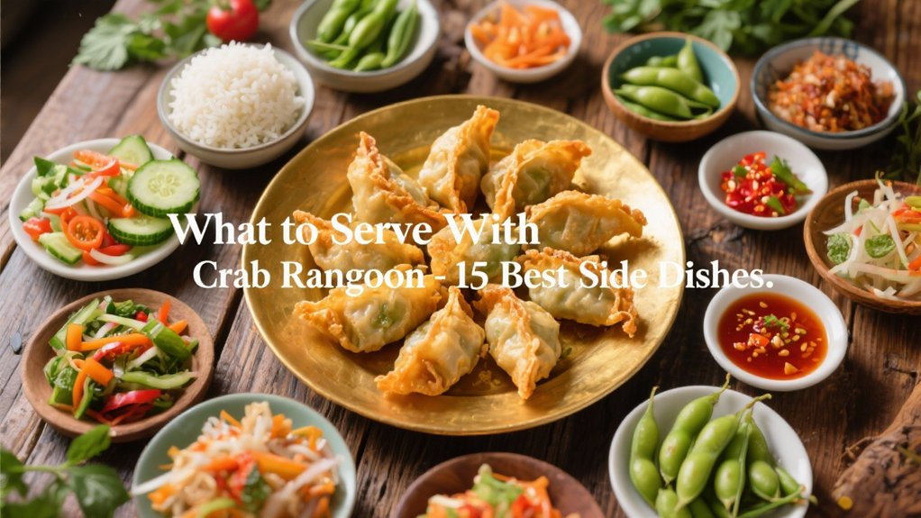 side dishes for crab rangoon