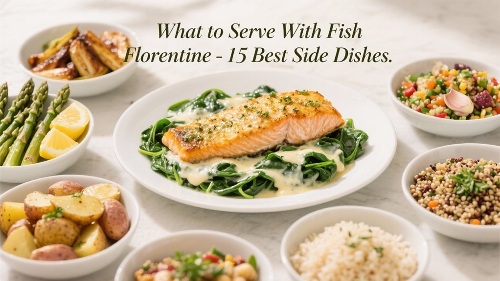 side dishes for fish florentine