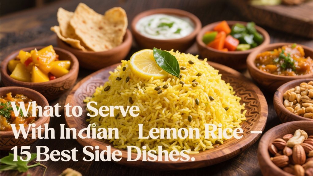 side dishes for lemon rice