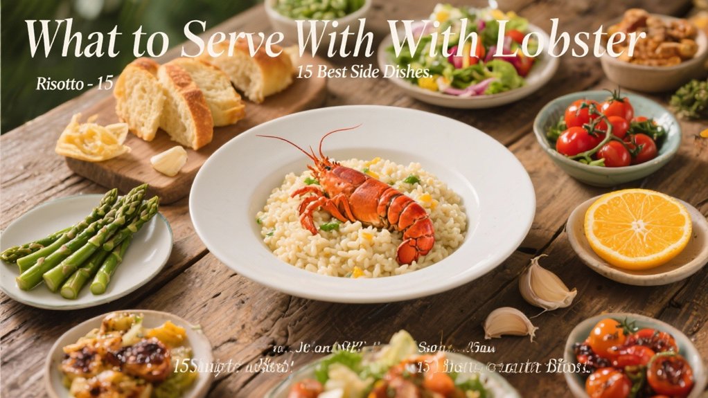 side dishes for lobster risotto