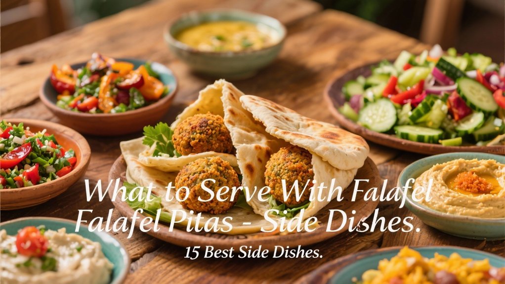 sides for falafel pitas