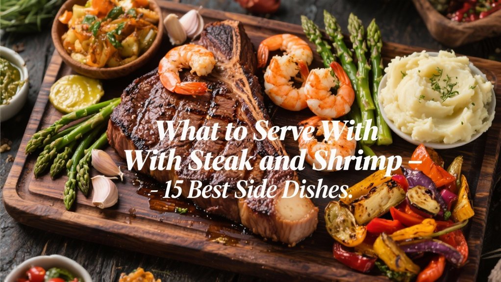 steak and shrimp side dishes