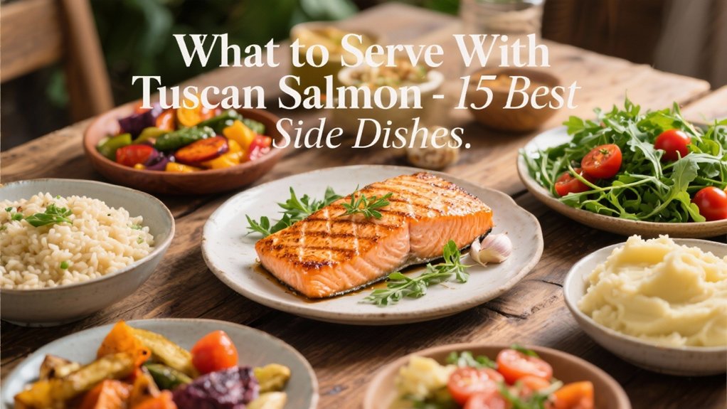 tuscan salmon side dishes